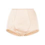 Dolce & Gabbana Elegant Slip Klänning för Kvinnor Beige, Dam