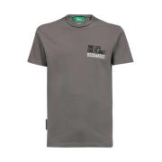 Dsquared2 Tryckt Crew-neck T-shirt Gray, Herr