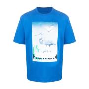 Heron Preston Casual Bomull T-shirt Blue, Herr