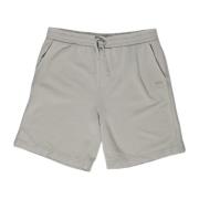 Hugo Boss Beige Shorts med Snörning och Fickor Gray, Herr