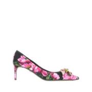 Dolce & Gabbana Blommönstrade Pumps Multicolor, Dam