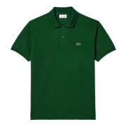 Lacoste Grön Klassisk Passform Lätt Polo Skjorta Green, Herr