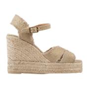 Castañer Wedges Beige, Dam