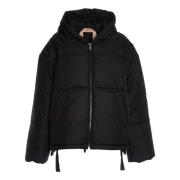 N21 Kort Oversized Dunjacka i Nero Black, Dam