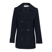 InWear Klassisk Sailor Coat i Marinblå Blue, Dam