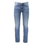 Calvin Klein Blå Bomull Slim Taper Jeans Blue, Herr