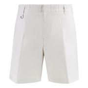 Paolo Pecora Linneshorts med bakfickor Beige, Herr