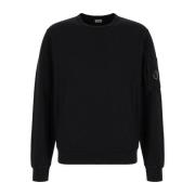 C.p. Company Stiligt Sweatshirt för en Trendy Look Black, Herr