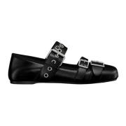 Dior Punk Ballerina Skor Black, Dam