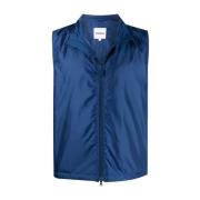 Aspesi Lättvikts Nylon Gilet Blue, Herr