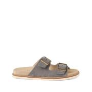 Brunello Cucinelli Eleganta Sandaler för Kvinnor Gray, Herr