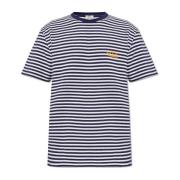 Woolrich Randig T-shirt Blue, Herr