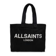 AllSaints Väska Ali-shopper typ Black, Dam