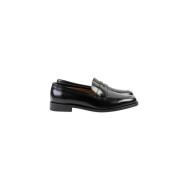 Berwick Svarta läderloafers - Stil 121 Black, Dam