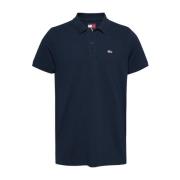 Tommy Jeans Bomull Polo Skjorta Kollektion Blue, Herr