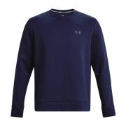 Under Armour Blå Fleece Crew Tröja Blue, Herr