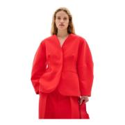 InWear Modern Scarlet Blazer Jacka Red, Dam