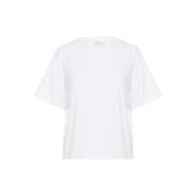 Karen by Simonsen Vit Sweatshirt Tee Amandakb Stil White, Dam