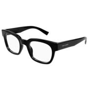 Saint Laurent Elegant Läder Axelväska Black, Unisex