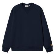 Carhartt Wip Logosleeve Bomullströja Blue, Herr