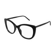 Saint Laurent Elegant Läder Axelväska Black, Unisex