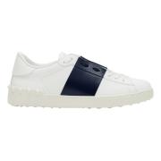 Valentino Garavani Låg Sneaker med Öppen Design White, Herr