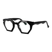 Yohji Yamamoto Stiliga Optiska Look 011 Glasögon Black, Unisex