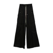 Rick Owens Cargo Belas Trousers Black, Dam