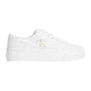 Calvin Klein Jeans Vår/Sommar Damsneakers Kollektion White, Dam