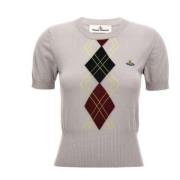 Vivienne Westwood Argyle Top i Duvgrå Gray, Dam