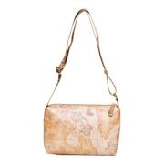 Alviero Martini 1a Classe Geometriskt Mönstrad Toteväska Beige, Dam