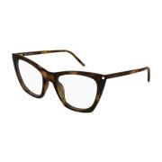 Saint Laurent Kate Thin Opt Solglasögon Brown, Unisex