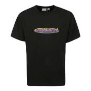 Gramicci Svart Bomull Logo Print T-shirt Black, Herr