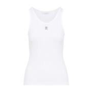 Paco Rabanne Vit Tanktop för Kvinnor White, Dam