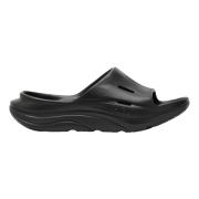 Hoka One One Recovery Slide Sandaler Black, Herr