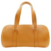 Louis Vuitton Vintage Pre-owned Laeder handvskor Orange, Dam