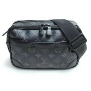 Louis Vuitton Vintage Pre-owned Canvas louis-vuitton-vskor Black, Herr