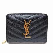 Yves Saint Laurent Vintage Pre-owned Laeder plnbcker Black, Dam