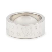 MM6 Maison Margiela Numerisk Signatur Ring Gray, Dam