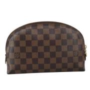 Louis Vuitton Vintage Pre-owned Canvas necessrer Brown, Dam