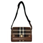 Burberry Laeder axelremsvskor Brown, Dam