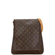 Louis Vuitton Vintage Pre-owned Canvas louis-vuitton-vskor Brown, Dam