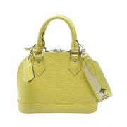 Louis Vuitton Vintage Pre-owned Laeder handvskor Yellow, Dam