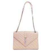 Saint Laurent Vintage Pre-owned Laeder axelremsvskor Pink, Dam