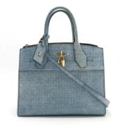 Louis Vuitton Vintage Pre-owned Canvas louis-vuitton-vskor Blue, Dam