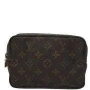 Louis Vuitton Vintage Pre-owned Canvas kuvertvskor Brown, Dam