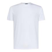 Tom Ford Vita Ribbstickade T-shirts och Polos White, Herr