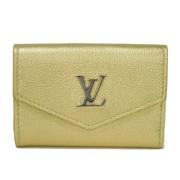 Louis Vuitton Vintage Pre-owned Laeder plnbcker Yellow, Unisex