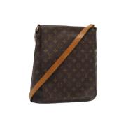 Louis Vuitton Vintage Pre-owned Canvas louis-vuitton-vskor Brown, Dam