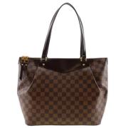 Louis Vuitton Vintage Pre-owned Canvas louis-vuitton-vskor Brown, Dam